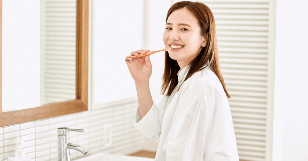 歯磨きで口臭を防ぐ