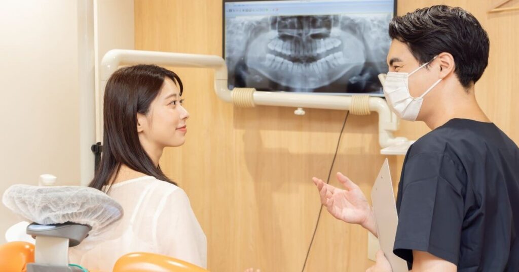 歯周病を歯科医師に相談